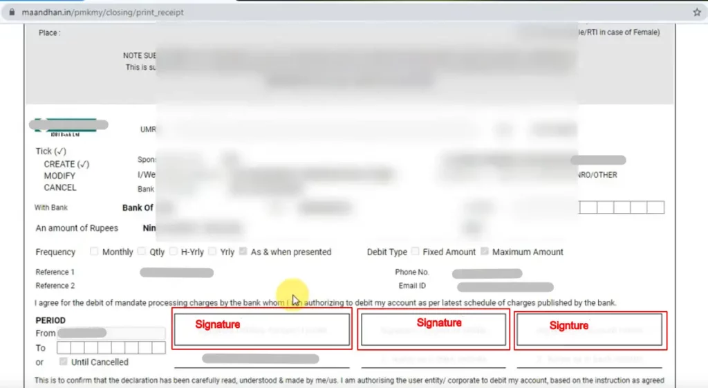 pm kisan mandhan yojana online registration