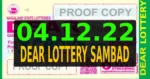 Dear Lottery Result 04/12/2022